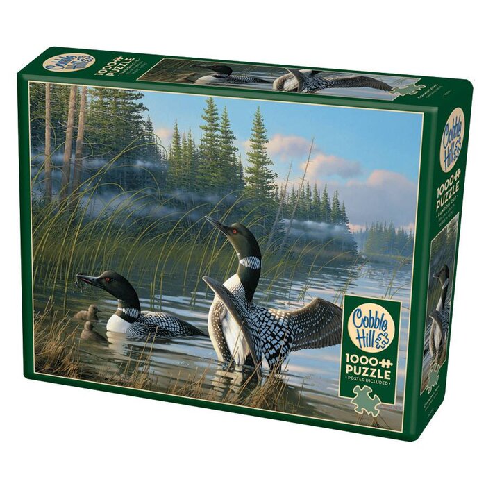 Cobble Hill Puzzles 1000 pcs - Common Loons