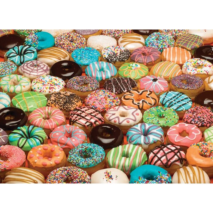 Cobble Hill Puzzles 1000 pcs - Doughnuts