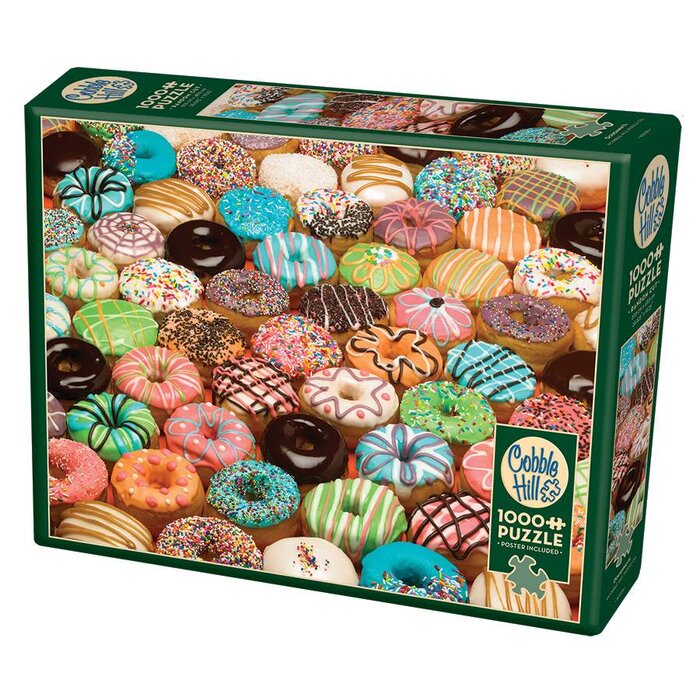 Cobble Hill Puzzles 1000 pcs - Doughnuts