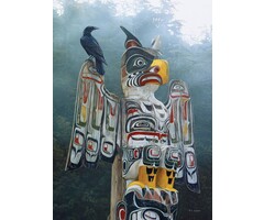 Cobble Hill Puzzles 1000 pcs - Totem Pole in the Mist