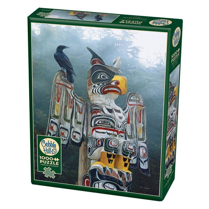 Cobble Hill Puzzles 1000 pcs - Totem Pole in the Mist