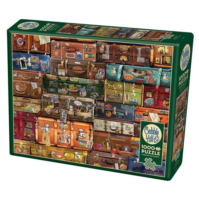 Cobble Hill Puzzles 1000 pcs - Luggage