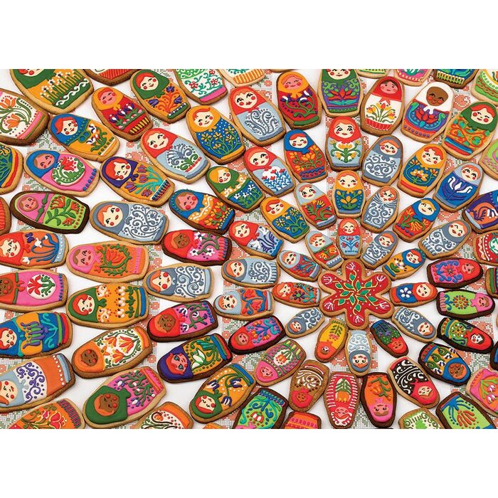 Cobble Hill Puzzles 1000 pcs - Matryoshka Cookies