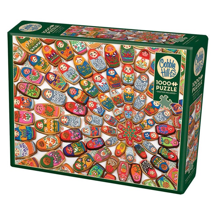 Cobble Hill Puzzles 1000 pcs - Matryoshka Cookies