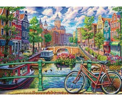 Cobble Hill Puzzles 1000 pcs - Amsterdam Canal