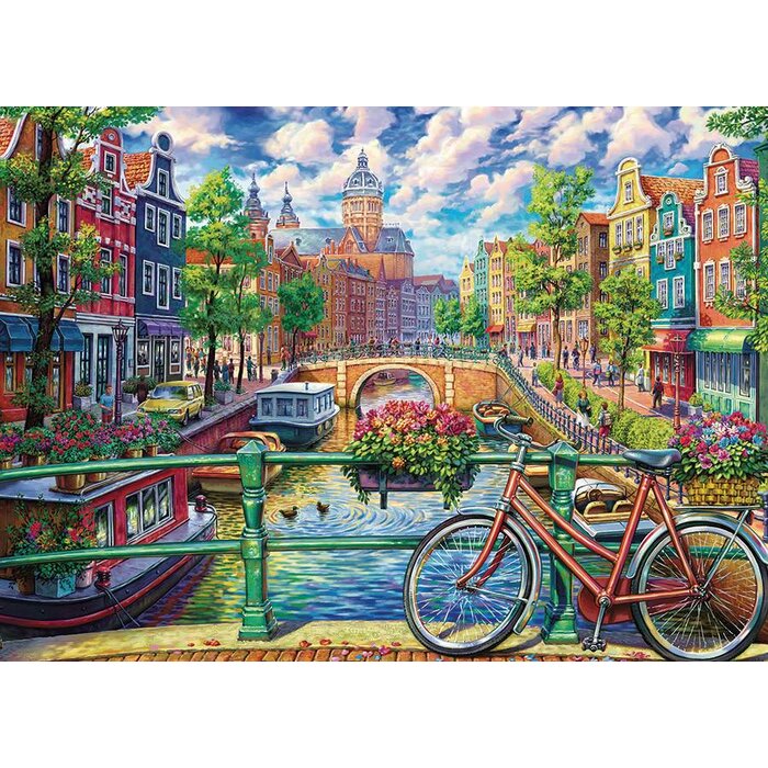 Cobble Hill Puzzles 1000 pcs - Amsterdam Canal