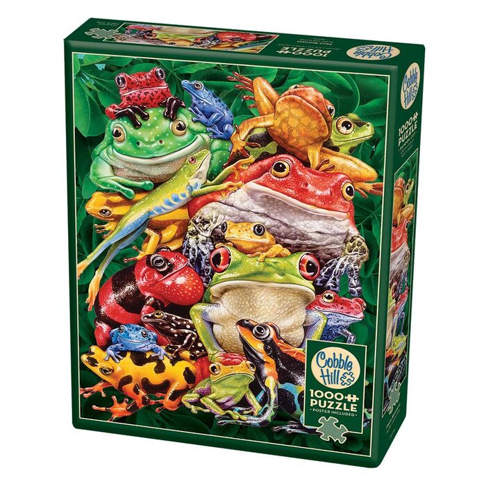 Cobble Hill Puzzles 1000 pcs - Frog Business