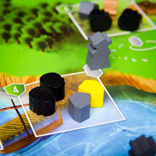 Raiders of the North Sea Playmat in Storage Tube - Boardgames.ca