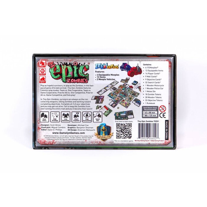 Gamelyn Games Tiny Epic Zombies