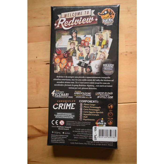 Lucky Duck Games Chronicles of Crime: Welcome to Redview
