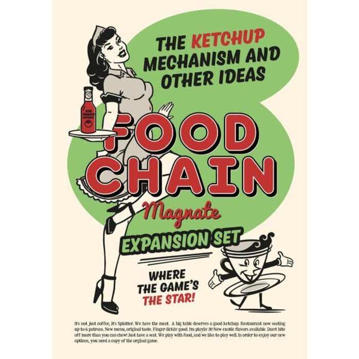 Splotter Spellen Food Chain Magnate: The Ketchup Mechanism & Other Ideas Expansion