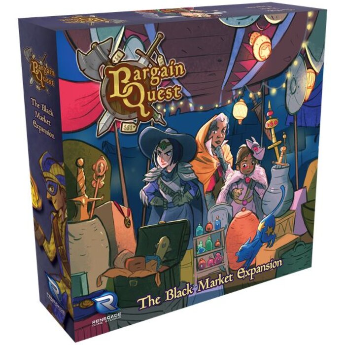 Renegade Game Studios Bargain Quest: The Black Market Expansion