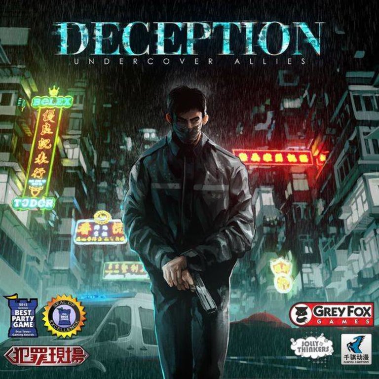 Deception Murder in Hong Kong Undercover Allies Expansion Boardgames.ca