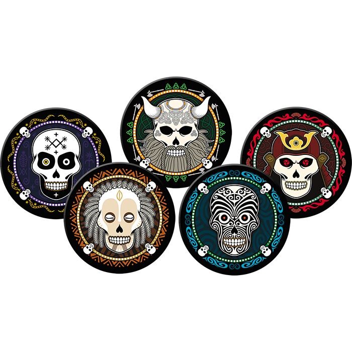 Space Cowboys Skull (Skull & Roses)