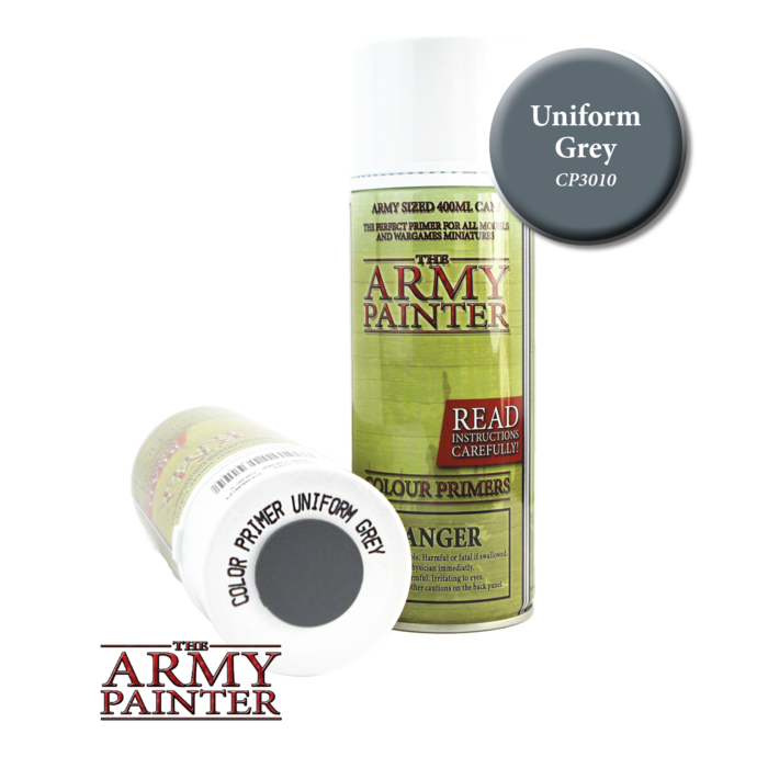 The Army Painter Colour Primer Spray (400 mL) - Uniform Grey
