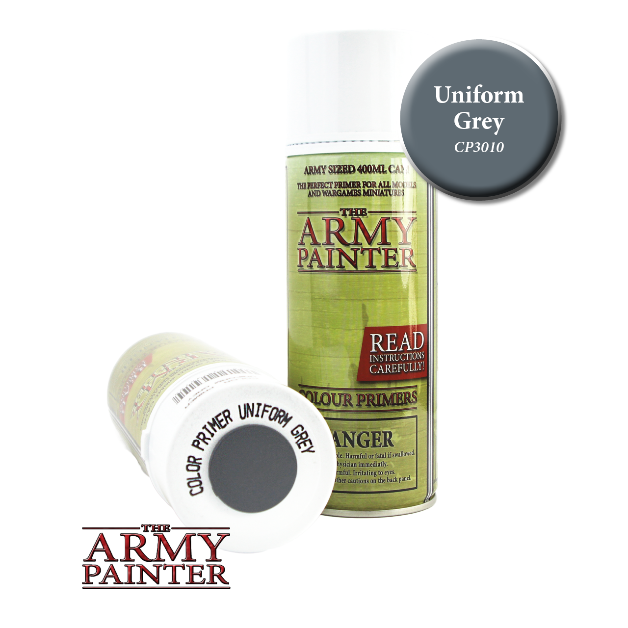 Colour Primer Spray (400 mL) - Army Green 