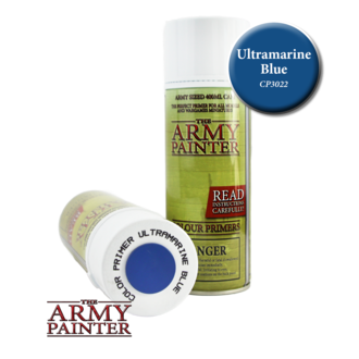 The Army Painter Colour Primer Spray (400 mL) - Ultramarine Blue The Army Painter Colour Primer Spray (400 mL) - Ultramarine Blue