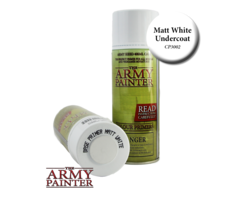 The Army Painter Colour Primer Spray (400 mL) - Matte White Undercoat
