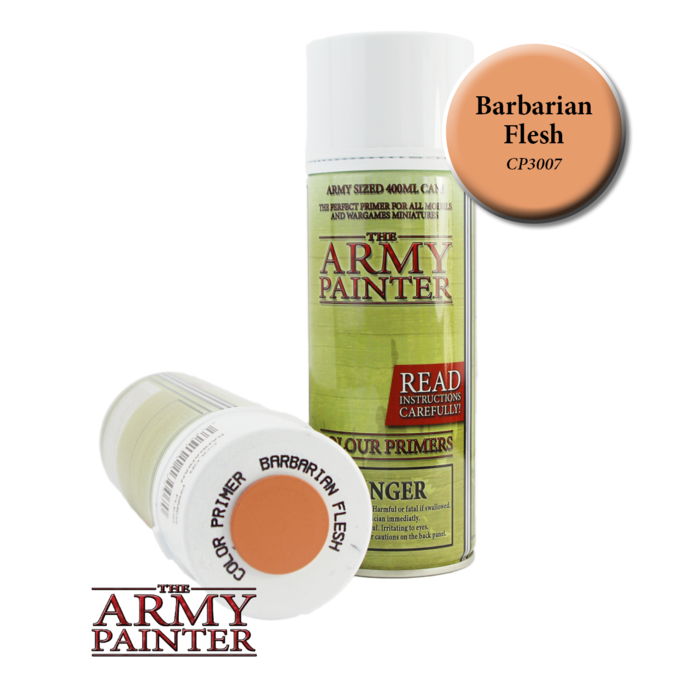 The Army Painter Colour Primer Spray (400 mL) - Human/Barbarian Flesh