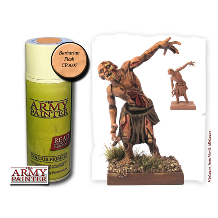 The Army Painter Colour Primer Spray (400 mL) - Human/Barbarian Flesh