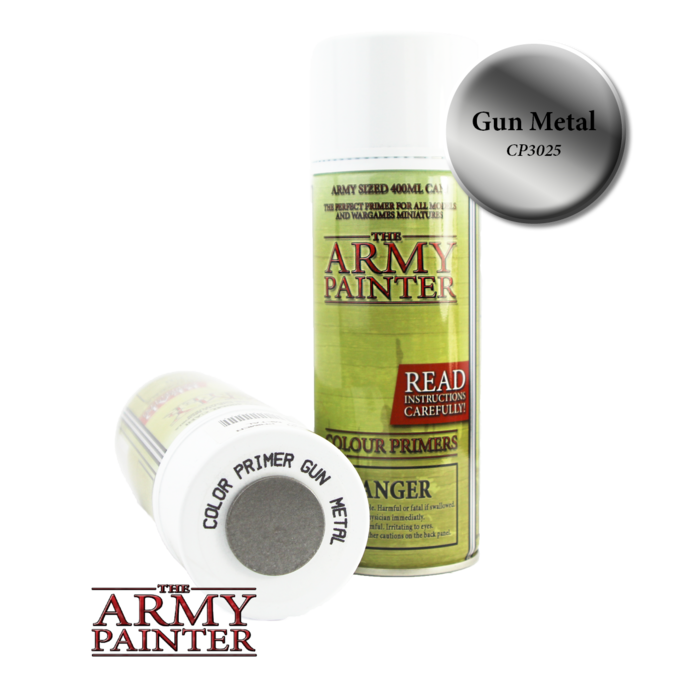 The Army Painter Colour Primer Spray (400 mL) - Gun Metal