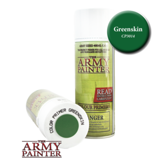 The Army Painter Colour Primer Spray (400 mL) - Greenskin The Army Painter Colour Primer Spray (400 mL) - Greenskin