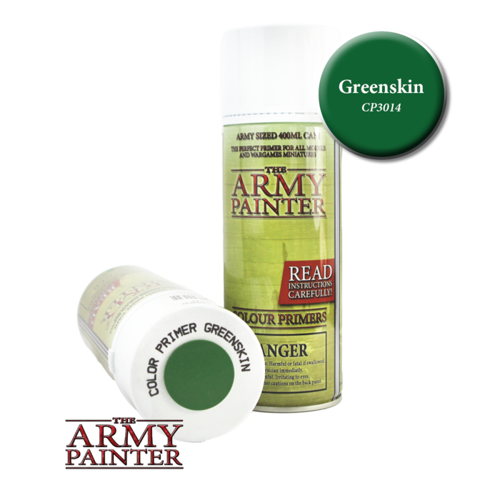 The Army Painter Colour Primer Spray (400 mL) - Greenskin