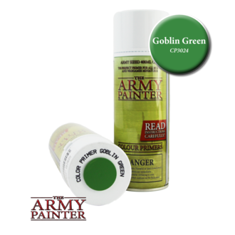 The Army Painter Colour Primer Spray (400 mL) - Goblin Green The Army Painter Colour Primer Spray (400 mL) - Goblin Green