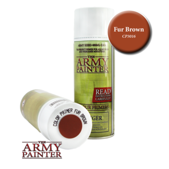 The Army Painter Colour Primer Spray (400 mL) - Fur Brown The Army Painter Colour Primer Spray (400 mL) - Fur Brown