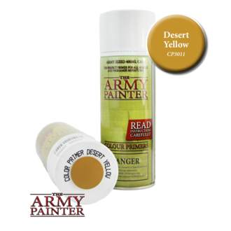 The Army Painter Colour Primer Spray (400 mL) - Desert Yellow The Army Painter Colour Primer Spray (400 mL) - Desert Yellow