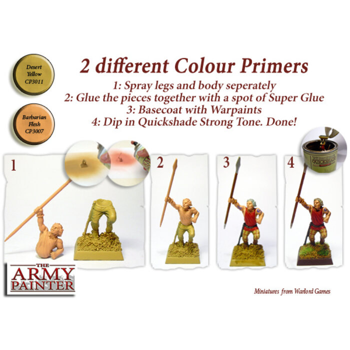 The Army Painter Colour Primer Spray (400 mL) - Desert Yellow