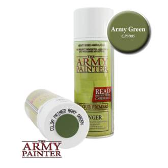 The Army Painter Colour Primer Spray (400 mL) - Army Green The Army Painter Colour Primer Spray (400 mL) - Army Green