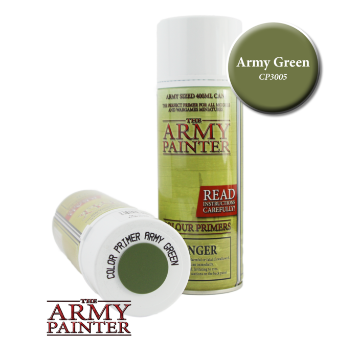 The Army Painter Colour Primer Spray (400 mL) - Army Green