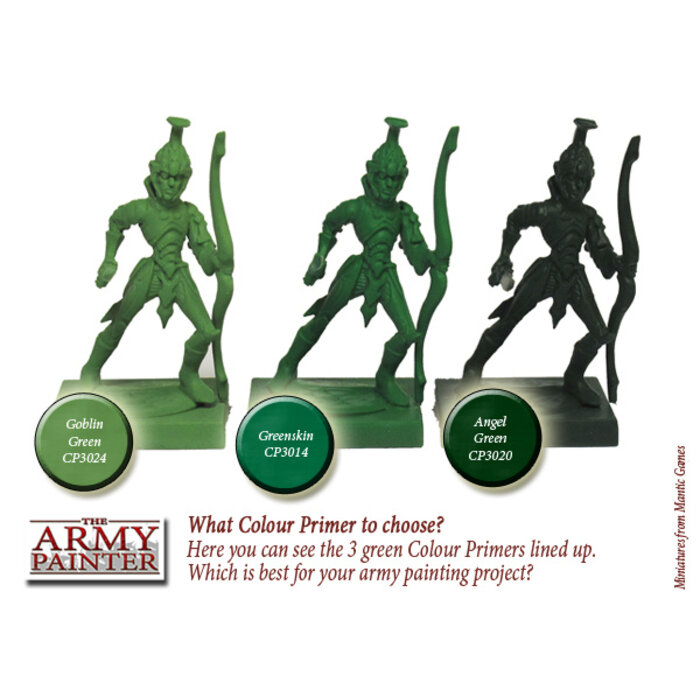 The Army Painter Colour Primer Spray (400 mL) - Angel Green