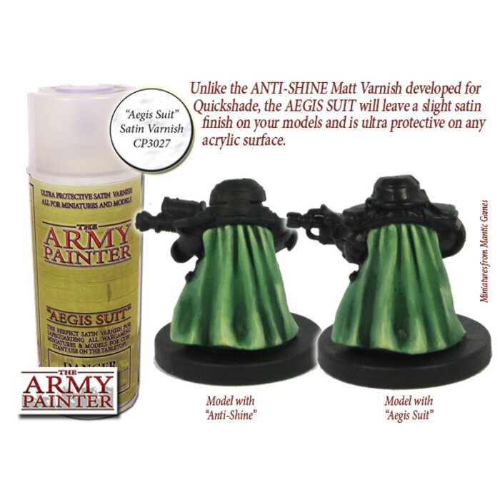 The Army Painter Satin Varnish Spray (400 mL)