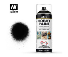Vallejo Hobby Paint Spray (400 mL) - Black