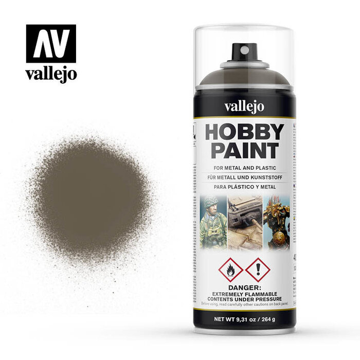 Vallejo Hobby Paint Spray (400 mL) - US Olive Drab