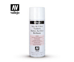 Vallejo Acrylic Gloss Varnish Spray (400 mL)