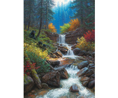 Cobble Hill Puzzles 1000 pcs - Mountain Cascade