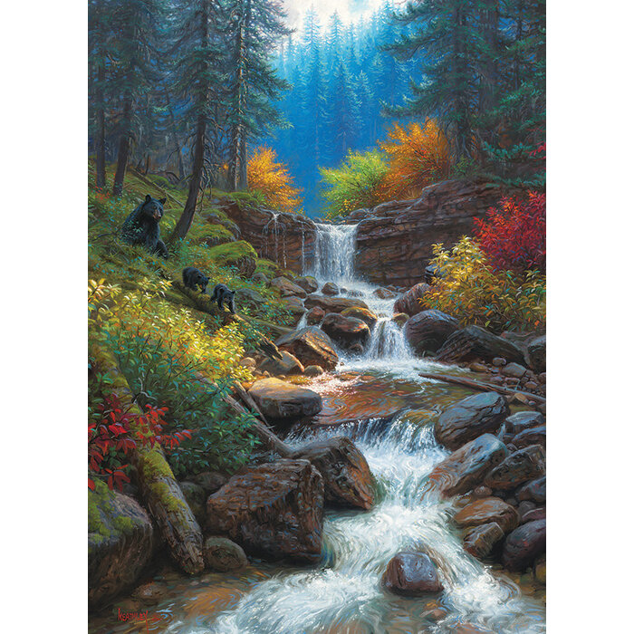 Cobble Hill Puzzles 1000 pcs - Mountain Cascade