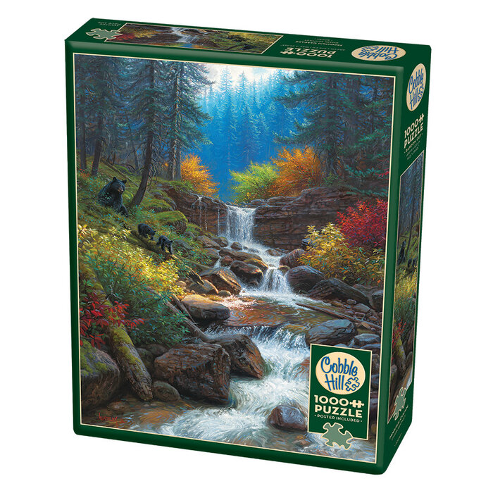 Cobble Hill Puzzles 1000 pcs - Mountain Cascade