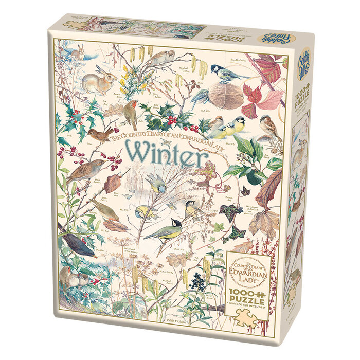 Cobble Hill Puzzles 1000 pcs - Country Diary: Winter