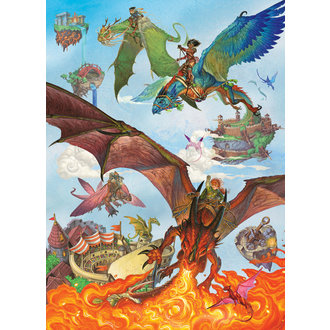 Cobble Hill Puzzles 350 pcs - Dragon Flight (Family Puzzle) Cobble Hill Puzzles 350 pcs - Dragon Flight (Family Puzzle)