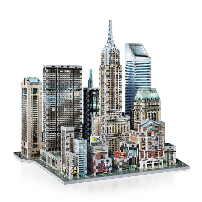Wrebbit 3D 3D Puzzle: New York Collection - Midtown East