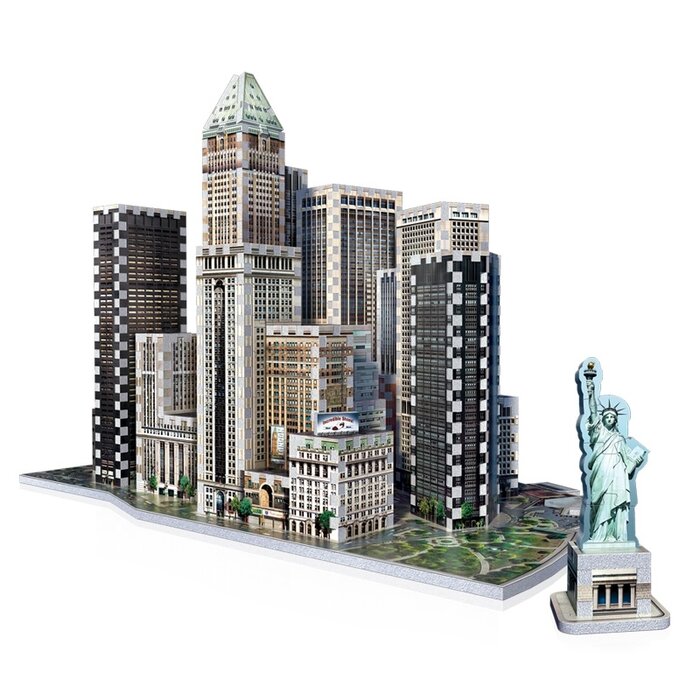 Wrebbit 3D 3D Puzzle: New York Collection - Financial