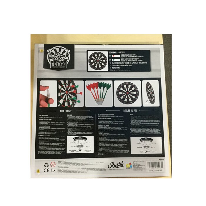 Rustik Safe Darts Set