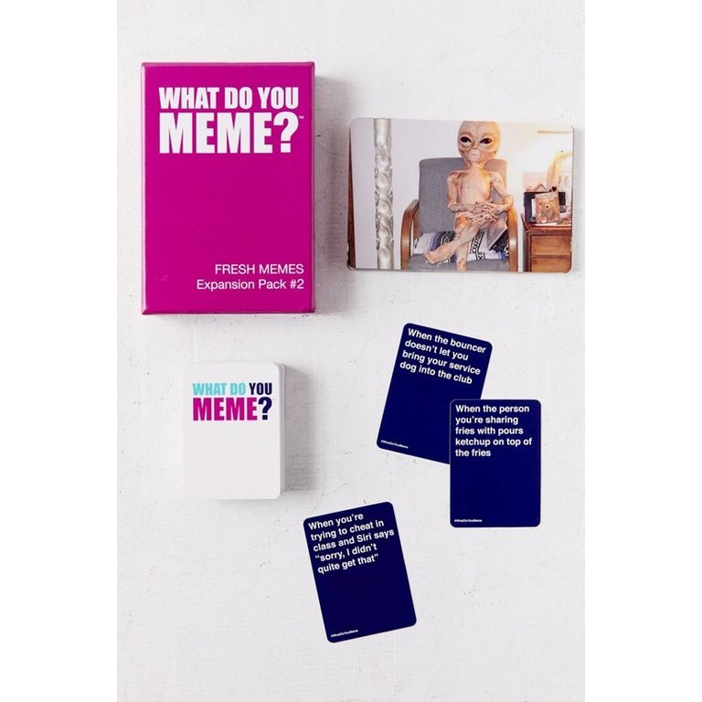  WHAT DO YOU MEME? NSFW Expansion Pack Designed to be