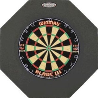 Dart Stop Dart Backboard 29" Octagonal Gray Dart Stop Dart Backboard 29" Octagonal Gray