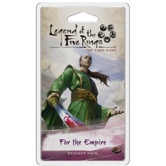 Fantasy Flight Games Legend of the Five Rings LCG: Inheritance Cycle 1 - For the Empire Dynasty Pack Fantasy Flight Games Legend of the Five Rings LCG: Inheritance Cycle 1 - For the Empire Dynasty Pack