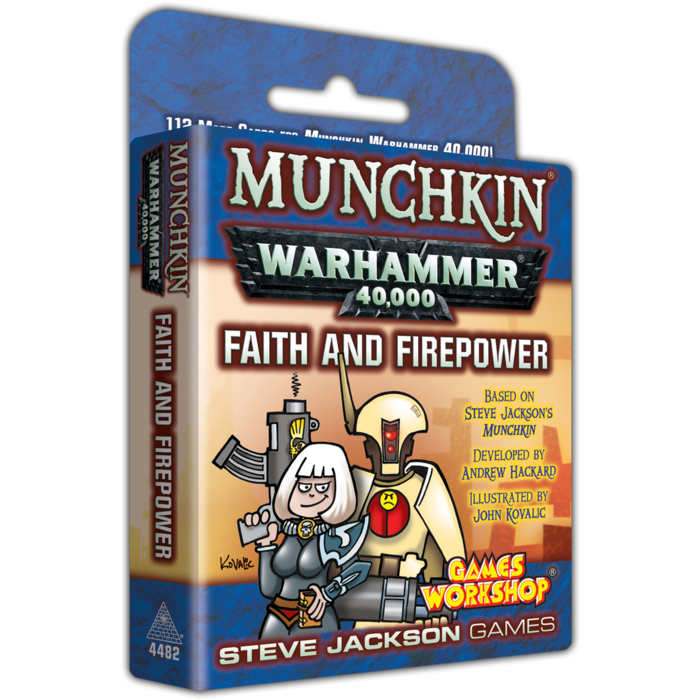 Steve Jackson Games Munchkin Warhammer 40K: Faith & Firepower Expansion